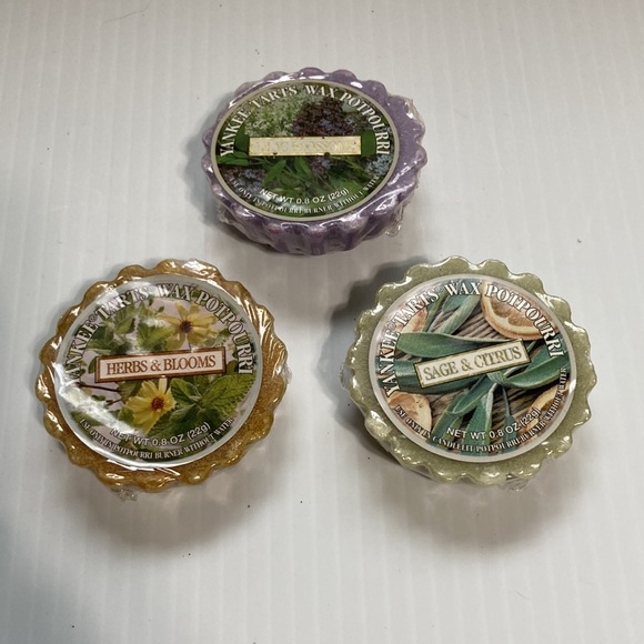 3 Yankee Candle Tarts NATURE SCENTS NEW 0.8 oz each - Picture 3 of 8